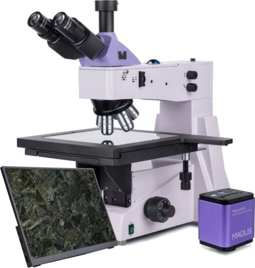 Magus Metal D650 Bd Lcd Metallurgisk Digitalt Mikroskop