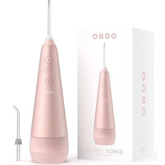 Trådløs Munnskyller ORDO Hydro Sonic + Water Flosser Rose Gold Trådløs Munnskyller ORDO Hydro Sonic + Water Flosser Rose Gold