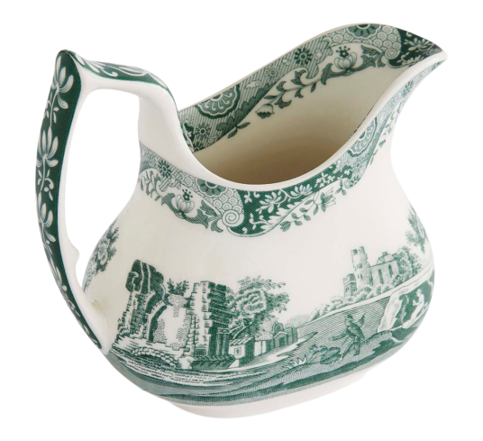 Spode Heritage Green Italian Fløtemugge 22 cl Grønn