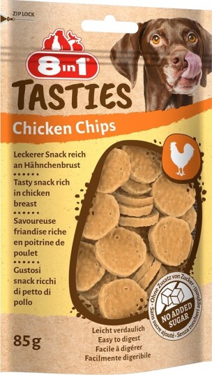 8In1 Tasties Kyllingchips 85 G