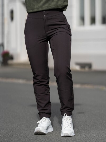 Twentyfour Mode Warm Light Softshell bukse Brun 40