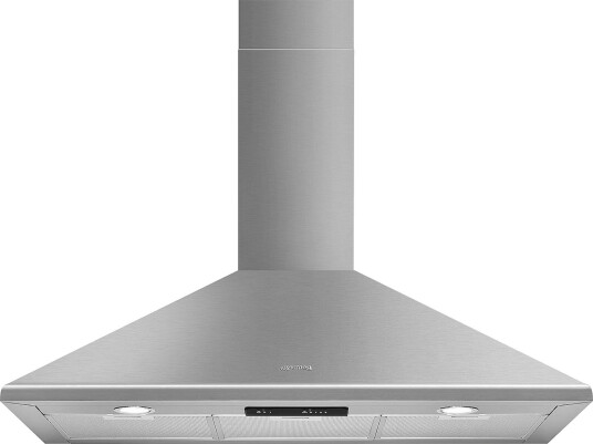 Smeg Vegghengt Kjøkkenventilator KSED95XE Rustfritt Stål 90 cm med Belysning
