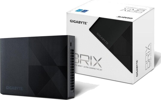 Gigabyte Brix N200 Mini-PC Ultrabook med WiFi 6 Svart Gigabyte Brix N200 Mini-PC Ultrabook med WiFi 6 Svart