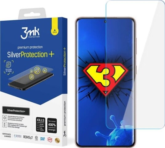 3Mk Sølvbeskyttelsesfilm for Samsung Galaxy S21 FE 5G - LCD Beskyttelse