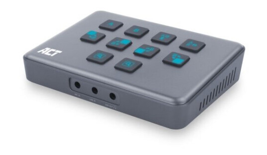 Act Dual Hdmi Input Usb-C Video Switcher For Capturing And Live Streaming (Ac7610)