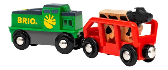 Brio Farm Battery Train