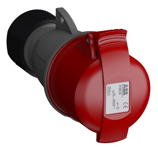 ABB 16A 3Pol+J 380-415V 6H IP44 ABB 16A 3Pol+J 380-415V 6H IP44
