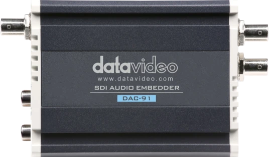 Datavideo DAC-91 Audio embedder Legge analog lyd til SDI