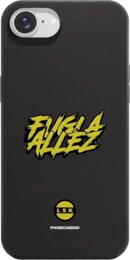 Phonecases3D iPhone 17e/16e Lillestrøm SK Compostable Case Svart LSK102-IP16E