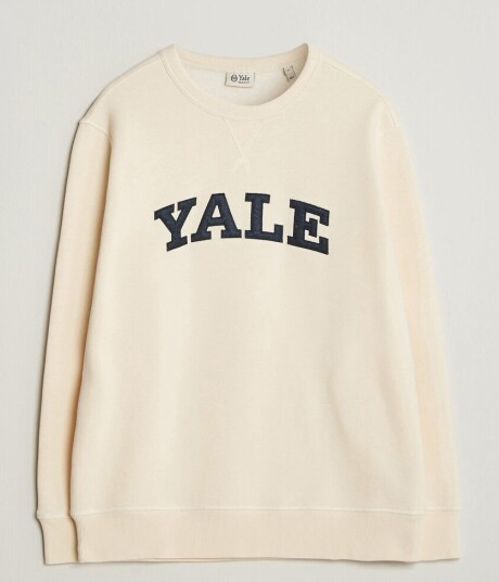 Gant YALE Crew Neck Sweatshirt Cream