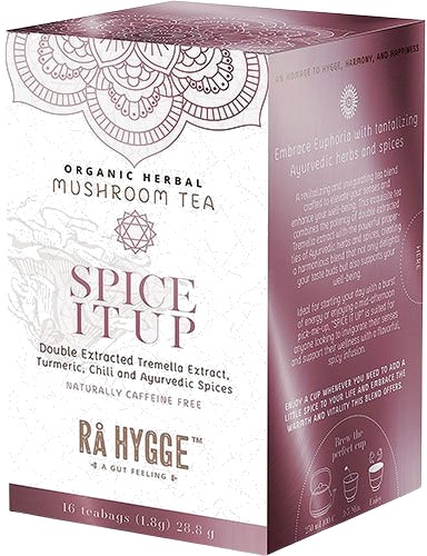 Rå Hygge Spice It Up Tremella Herbal Tea Ø 16 Poser Rå Hygge Spice It Up Tremella Herbal Tea Ø 16 Poser