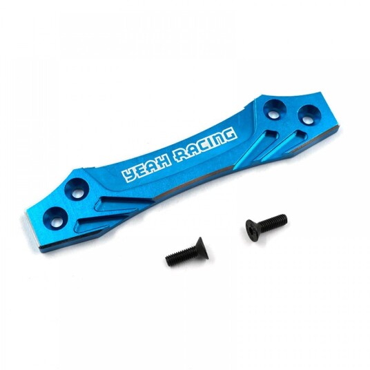 Yeah Racing TT02 040V2BU ALUMINUM BUMPER PLATE FOR TAMIYA TT02