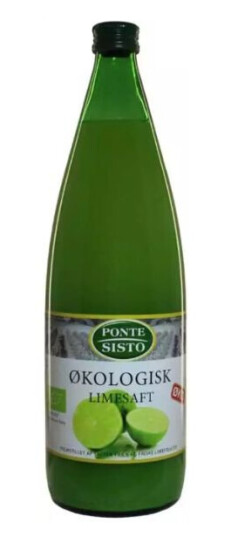 Ponte Sisto Limesaft Øko Fl 100