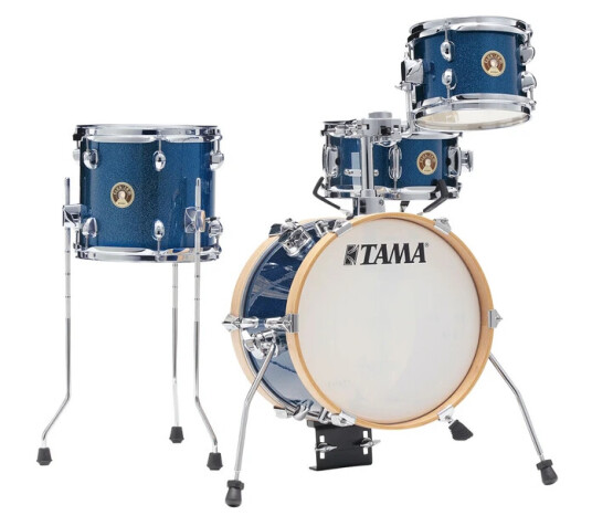 Tama LJK44S-ISP Club JAM Flyer 4-del shell-kit Indigo Sparkle Tama LJK44S-ISP Club JAM Flyer 4-del shell-kit Indigo Sparkle