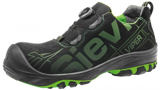 Sievi Vernesko Viper Roller S3 Dame Str. 38 Sort/Grønn Par