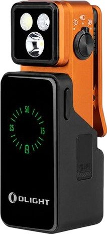 Olight Lommelykt Oclip 2 Pro Premium 530 lm/92 mm/Oppladbar Oransje