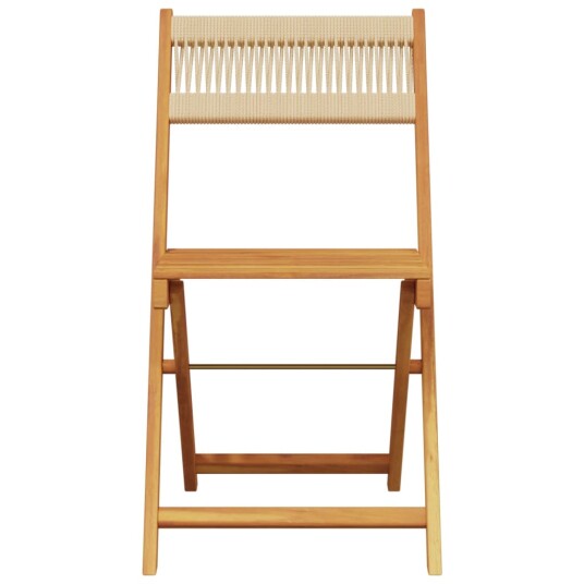  Bistrostoler 2 stk beige heltre akasie og tau 367680