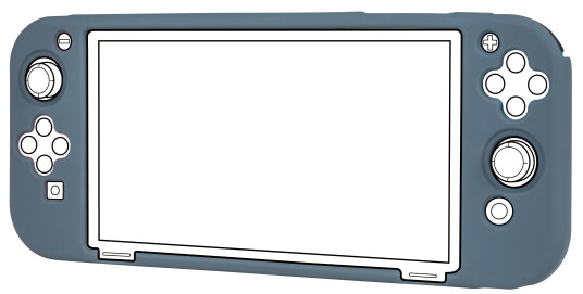 BigBen Oled Silicon Case Grey (SWITCH) BigBen Oled Silicon Case Grey (SWITCH)