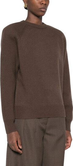 The Frankie Shop Dame Strikkevarer Brun XS,