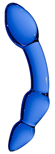 Chrystalino Superior Glassdildo - Blå Chrystalino Superior Glassdildo - Blå