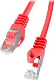 Lanberg Rj 45 Cat 6 F/Utp Rød