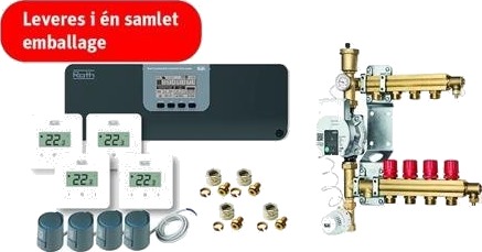 Roth Komplet Gulvvarmepakke Grab And Go 230V 4 Rum