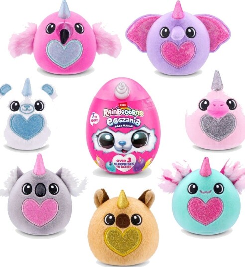 Zuru Rainbocorns Eggzania Baby Mania Overraskelsesbamse 3+ År