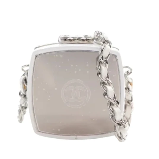 Chanel Vintage Dame Hvit Chanel Vintage Dame Hvit