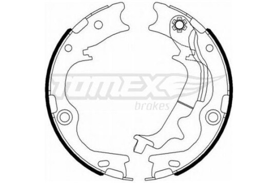 Bremsesko sett TOMEX Brakes TX 23 12