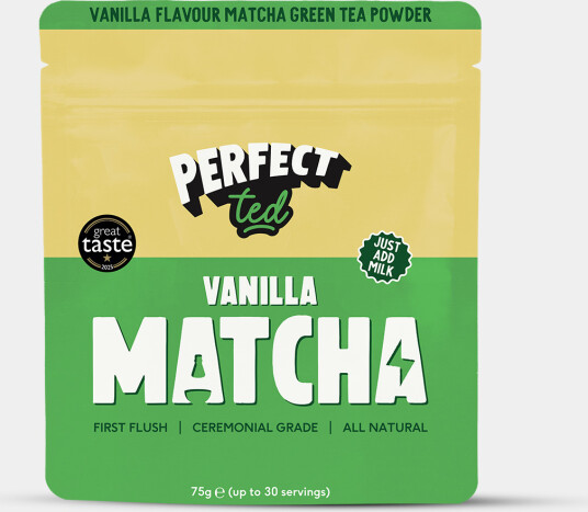 PerfectTed | Vaniljematcha 75 g matchapulver