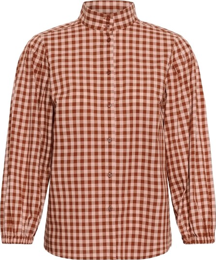 InWear Haimaiw High Neck Shirt   Brown   36