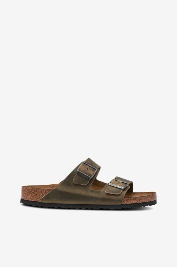 Birkenstock Sandaler Arizona Sfb Leoi Grønn Birkenstock Sandaler Arizona Sfb Leoi Grønn