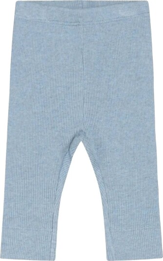 Blå Leggings Melange Rib Blue 44