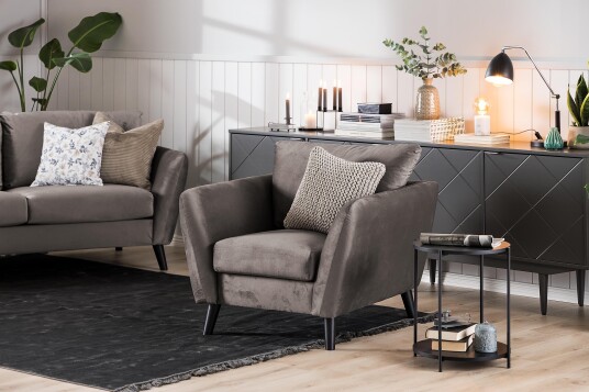 Trend Lenestol Muldvarp Fløyel