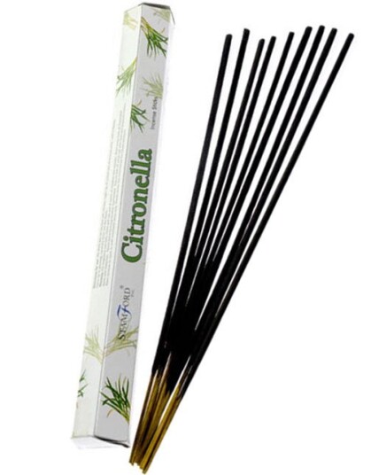 Puckator Citronella 20 stk Stamford Hex Røkelsespinner