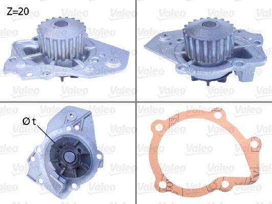 VALEO 506011 Vannpumpe VALEO 506011 Vannpumpe