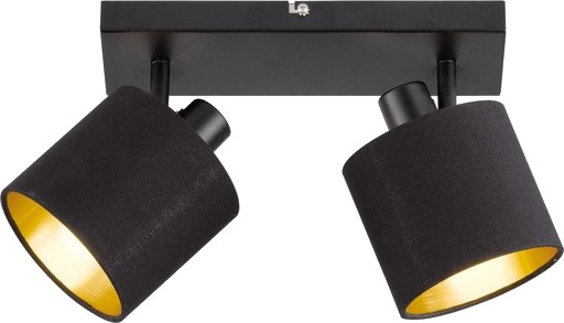 Trio Lighting Tommy spotter i tak svart Trio Lighting Tommy spotter i tak svart