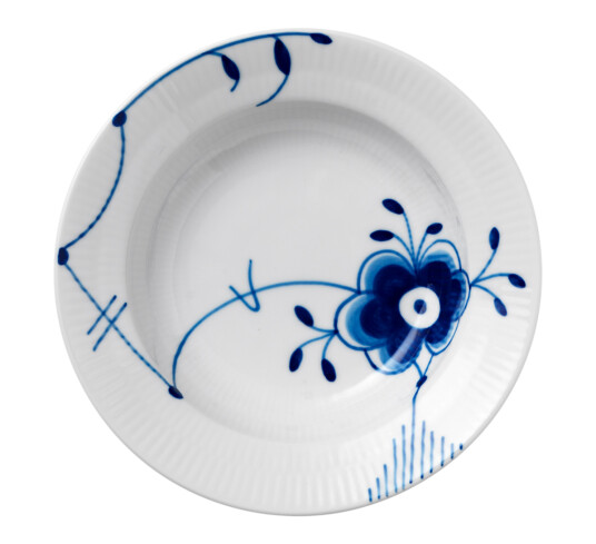 Royal Copenhagen Blue Fluted Mega dyp tallerken Diameter 17 cm Royal Copenhagen Blue Fluted Mega dyp tallerken Diameter 17 cm