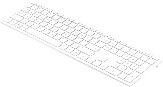 HP Pavilion 600 - Keyboard - wireless - English QWERTY - snow white
