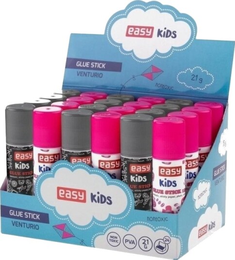 Easy Stationery Easy Stationery Limstift 21G 24 Stk Lett