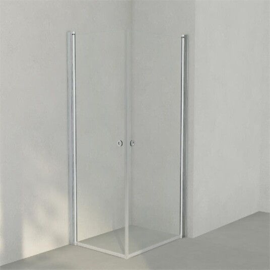 INR Iconic Nordic Rooms Dusjhjørne Linc Angel Original, Klart Glass, Timeless Glass Matt Aluminium / 70x90cm INR Iconic Nordic Rooms Dusjhjørne Linc Angel Original, Klart Glass, Timeless Glass Matt Aluminium / 70x90cm