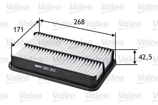 Luftfilter VALEO 585257 Luftfilter VALEO 585257