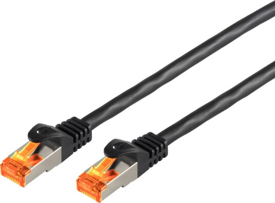 Jacobelc S/Conn Utendørs /Industripatchkabel Cat. 6A Dobbel Skjermet Olje /Oljebestandig Uv Bestandig Svart 50 M