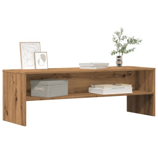 TV-benk artisan eik 120x40x40 cm sponplate TV-benk artisan eik 120x40x40 cm sponplate