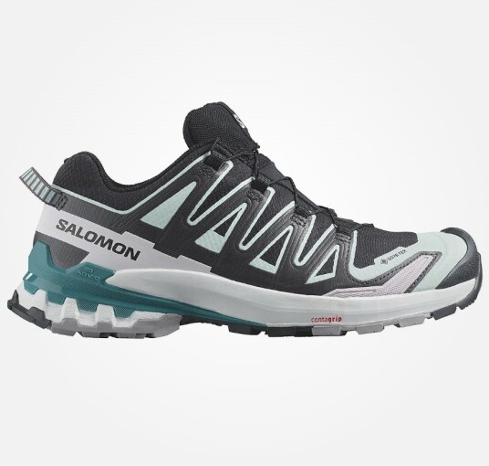Salomon XA PRO 3D V9 GTX Dame Black/Bleaaq/Harbour 40 2/3