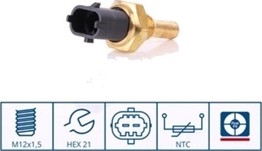 Sensor, motortemperatur NISSENS 207052