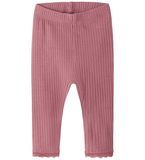 Name It Leggings   Rib   NbfHallie   Mesa Rose   Name It   50   Leggings   Rosa