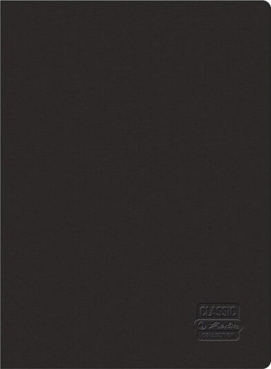 Herlitz Notatbok B5/60K Rute Rainbow Classic Svart 5 Stk