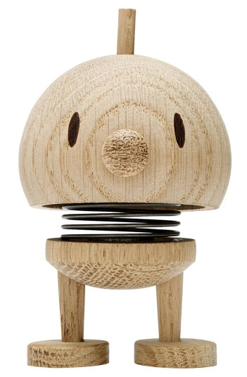 Hoptimist Bumble S figur Raw oak