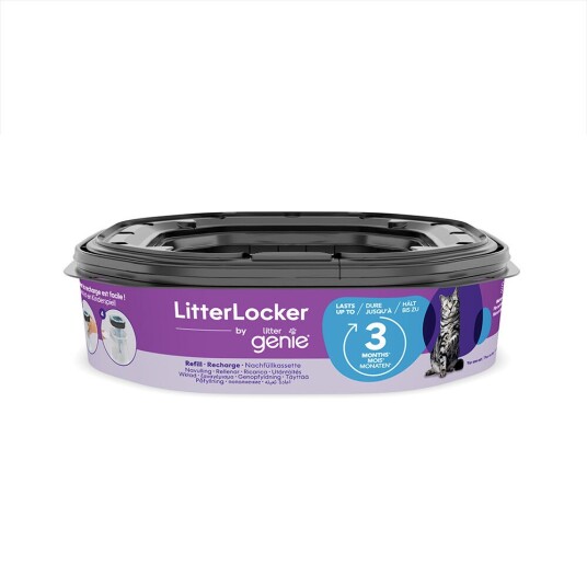 Litter Locker Litterlocker® By Litter Genie Avfallsbøtte Til Kattesand Etterfyllingskassett For Ll (Uten Avfallsbøtte)